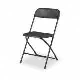 Catering folding chair POLY 7 black