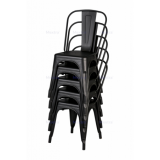 Cafe chair PARIS inspired TOLIX black